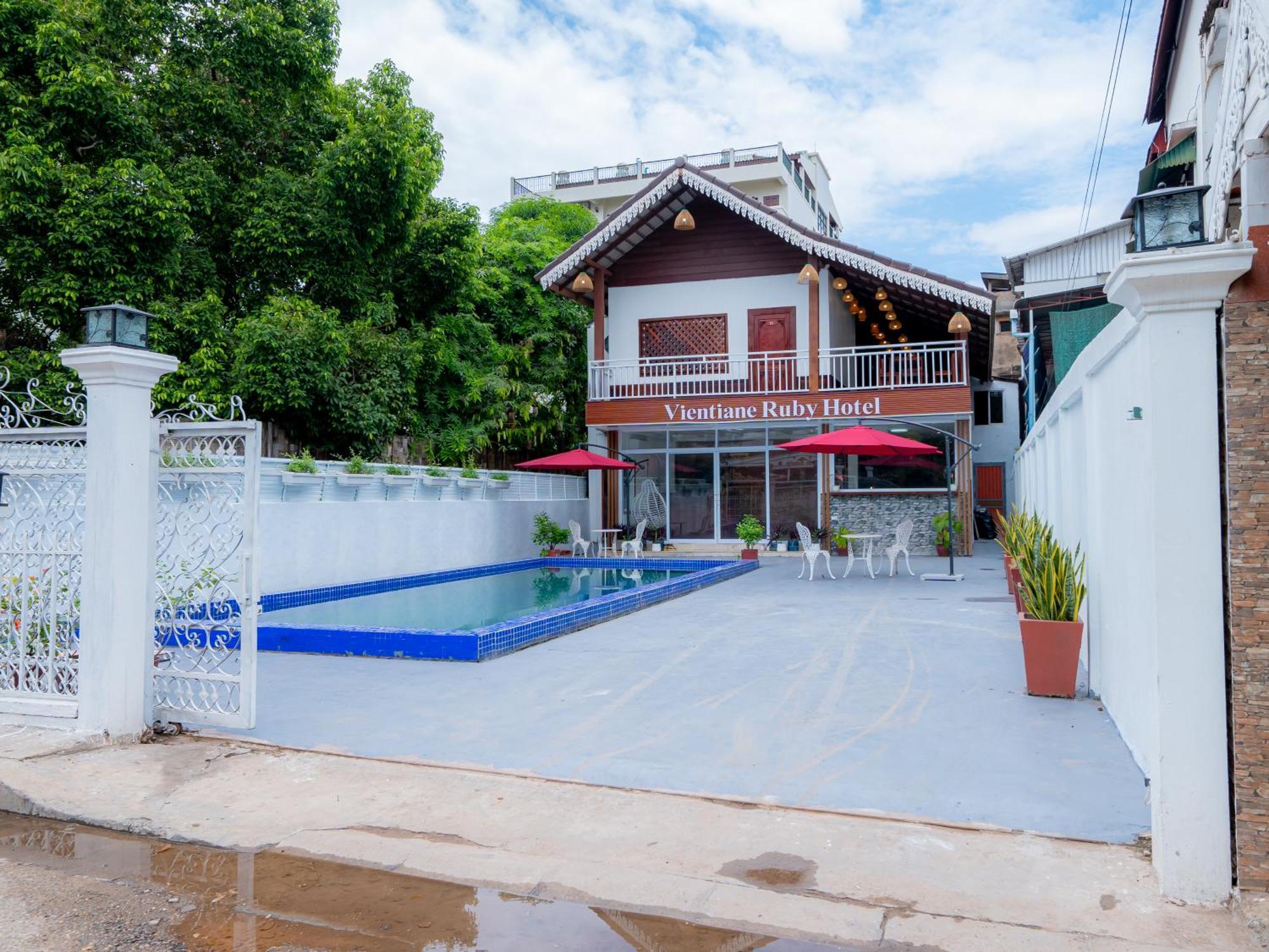 Vientiane Ruby Villa Hotel Экстерьер фото